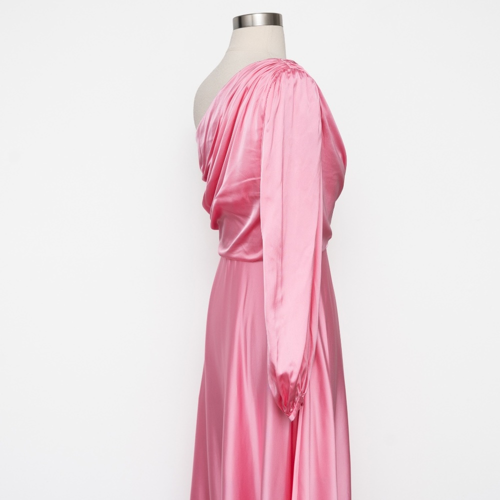 AMUR -‎ Elisabet One-Shoulder Slit Gown - Picture 11 of 12